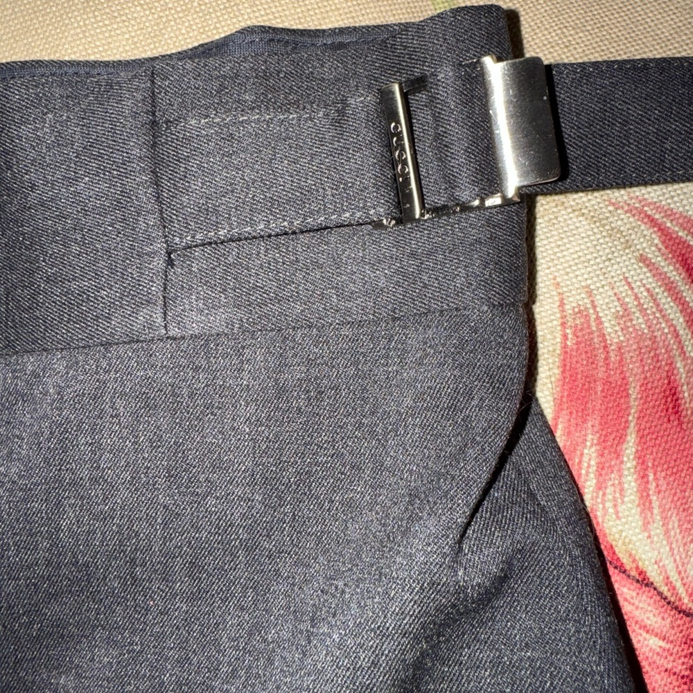 Gucci Charcoal Skirt w Adjustable waist